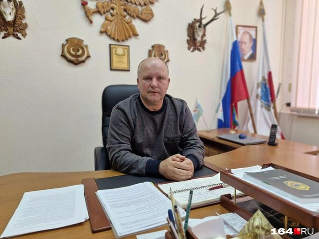 Руководитель общества Сергей Томашенцев | Источник: Виктория Федорова / 164.RU