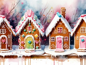 [тест] Выбери пряничный домик, а я скажу, какую новогоднюю k-pop песню тебе послушать