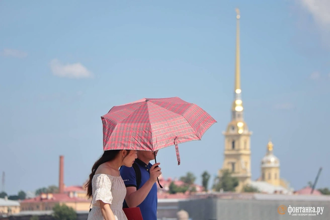 Вопрос с осадками остается открытым. Синоптик рассказал, ждать ли дождей в Петербурге | Источник: Валентин Егоршин / «Фонтанка.ру»