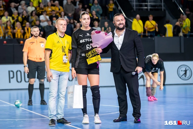 Юлия Бабенко&nbsp;— лучший игрок в составе «Ростов-Дона» | Источник: Евгений Вдовин / 161.RU