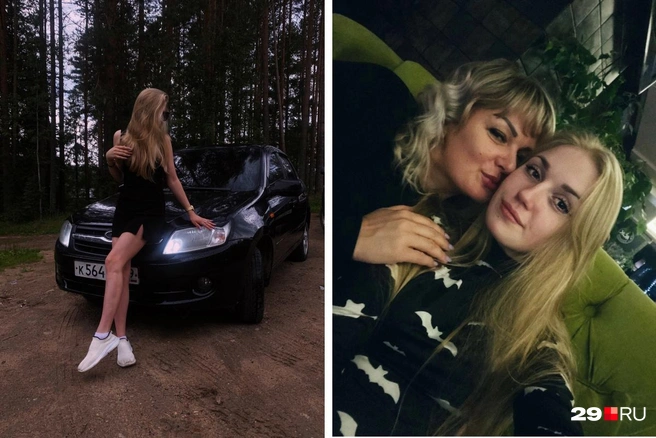 Разбившийся автомобиль принадлежал Анжелике, но она в тот день была не за рулем, а на пассажирском сиденье  | Источник: семья Анжелики