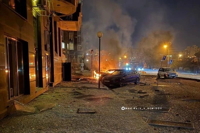 Удар по Белгороду: 30 домов повреждены, 14 раненых