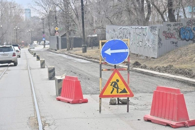 В Хабаровске на улице Шеронова ввели реверсивное движение трамваев