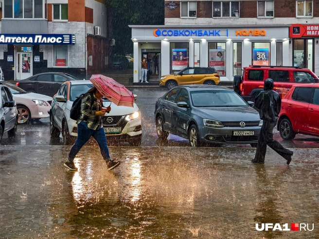 И бегут пешеходы… | Источник: Булат Салихов / UFA1.RU