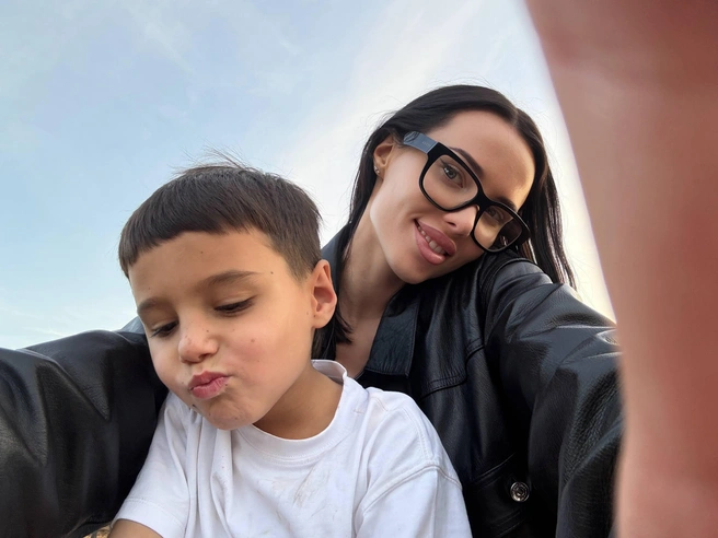 Анастасия часто делится фотографиями с любимым сыном в своих соцсетях | Источник: Это Решетова! / T.me