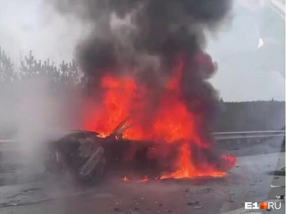 В аварии на ЕКАД погибло четыре человека | Источник: читатель E1.RU