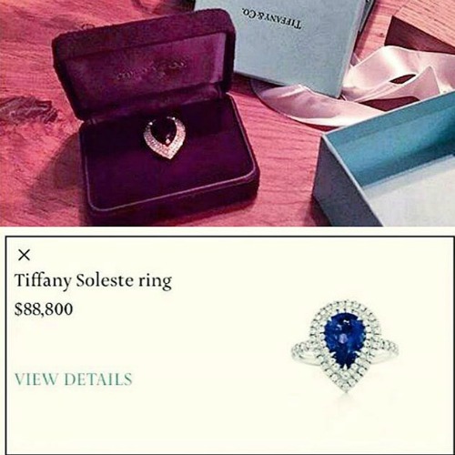 Тима преподнес девушке кольцо Tiffany, стоимостью свыше 88 тысяч долларов