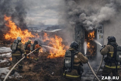 В Забайкалье за сутки сгорело почти 839 гектаров