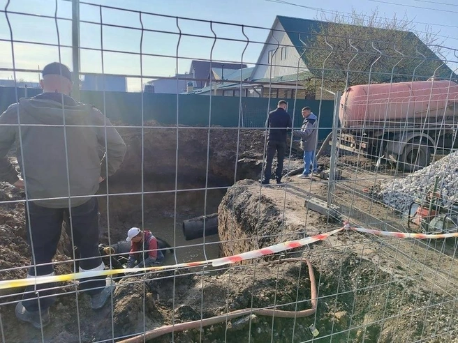 Неизвестно, когда в кранах снова побежит вода | Источник: Олег Нейфельд / ВКонтакте