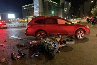 24-летний мотоциклист погиб в ДТП с Subaru в центре Барнаула