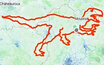 Посмотрите на самый большой в мире GPS-рисунок: ради него велосипедисты провели в пути 44 часа