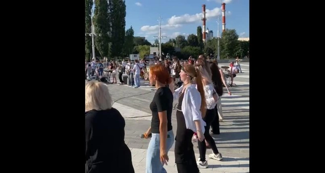 Сотня музыкантов собралась на набережной | Источник: скриншот с видео