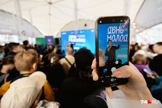 Он, кстати, собрал на фестивале большую аудиторию | Источник: Наталья Лапцевич