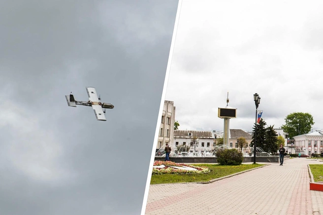 Рано утром БПЛА атаковали Ярославль | Источник: Олег Фёдоров / CHITA.RU; Александра Мамонтова / 76.RU
