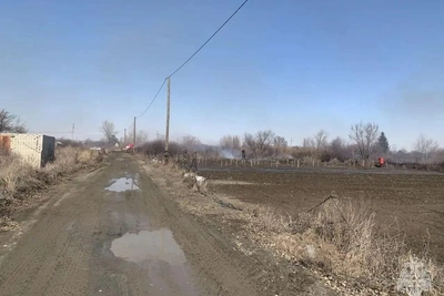 Первый ландшафтный пожар 2026 года зарегистрирован в Оренбуржье