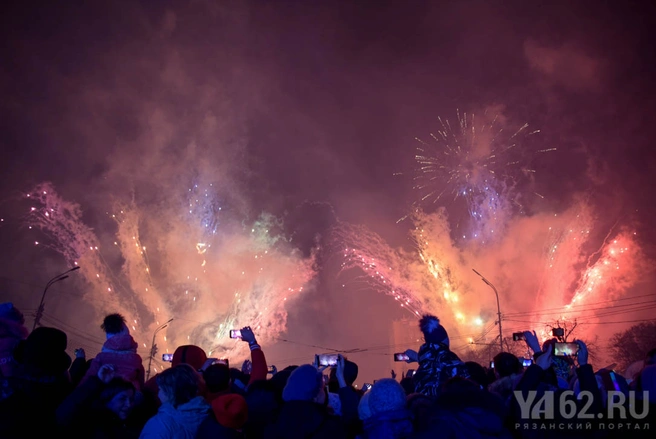 Как Рязань встретила 2020 год. Фоторепортаж | ya62.ru