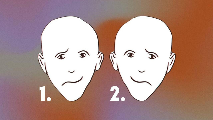Тест: какое полушарие мозга у вас доминирует? Выберите самое счастливое лицо