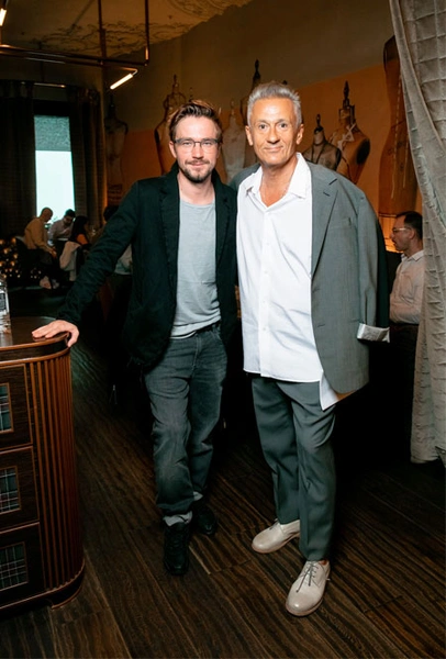 Александр Петров и Олег Меньшиков