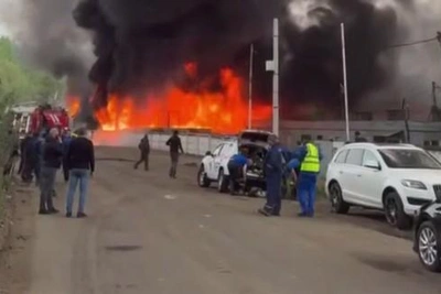 «Будут замерять токсичные вещества»: пожар в Долгопрудном