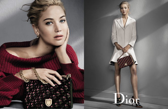 Дженнифер Лоуренс в новой рекламной кампании Dior