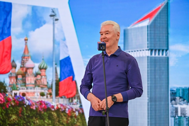 Сергей Собянин пообещал продлить МЦД до всех регионов по периметру Московской области | Источник: Агентство «Москва»