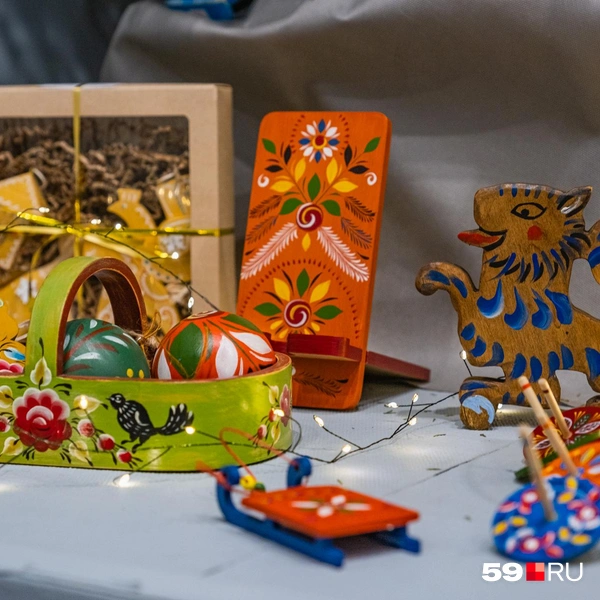 А вот еще красота — расписная | Источник: Тимофей Калмаков / 59.RU