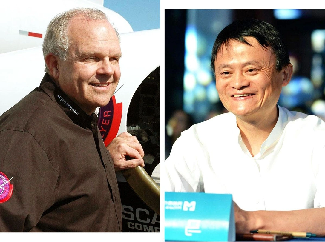 Стив Фоссет, Джек Ма | marieclaire.ru