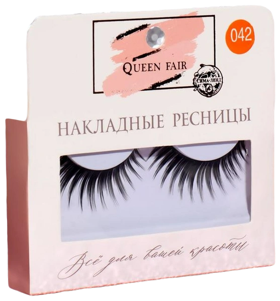 Queen Fair Ресницы накладные с клеем 042