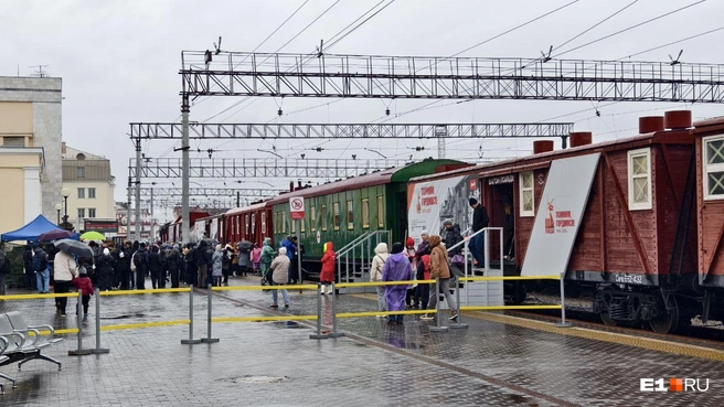 Выстроились очереди из желающих посмотреть уникальную коллекцию | Источник: Дмитрий Крисковец / E1.RU