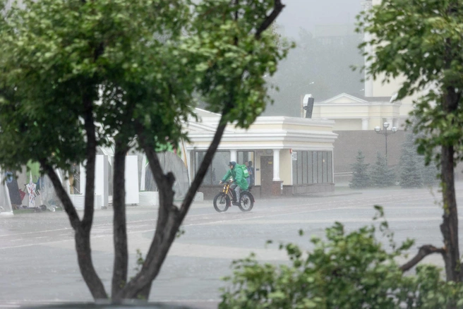 В Тюмени прогнозируют дождь в ближайшее время | Источник: Ирина Шарова / 72.RU