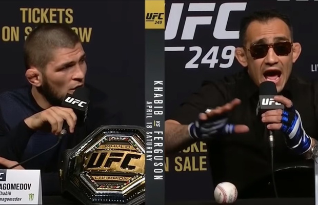 Прессконференция Хабиба Нурмагомедова и Тони Фергюсона