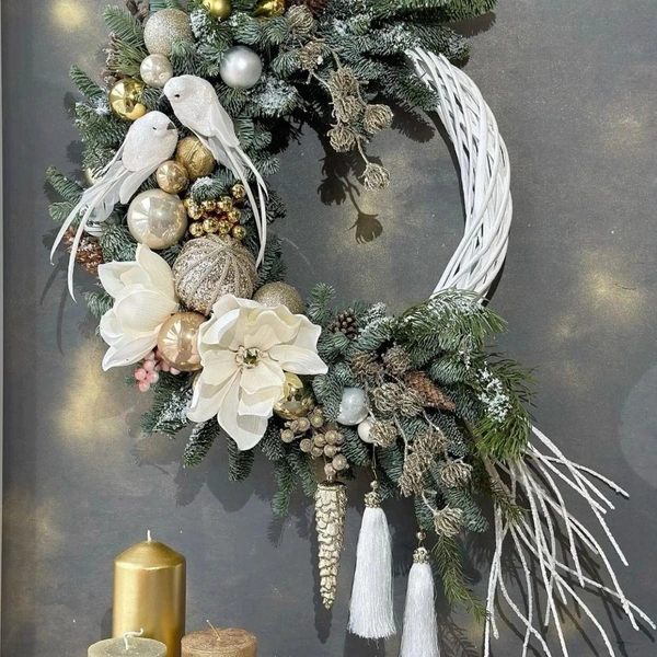 новогодний декор для дома, новогодний декор своими руками для дома, тренды новогоднего декора, новогодний декор на стол, новогодний декор фото, украшения на новый год 2026 | Источник: соцсети