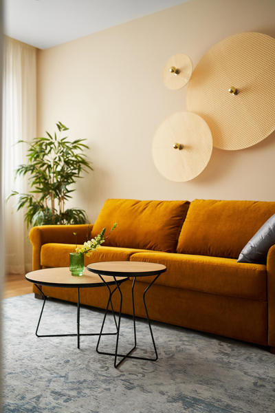 Горчичный цвет в интерьере: 25+ ярких примеров | myDecor