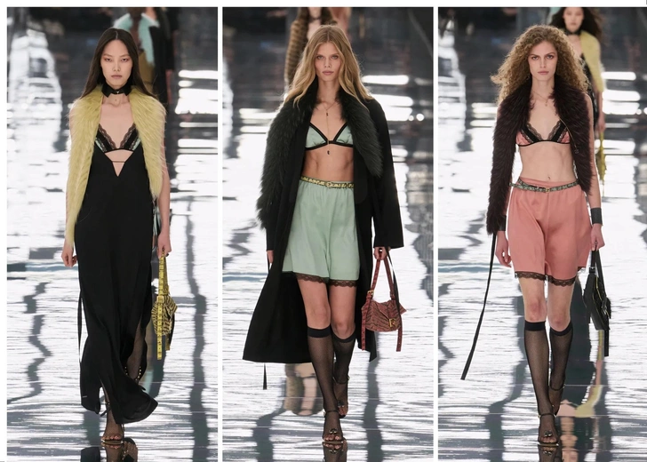 Fendi, весна-лето 2027: история превращения нижнего белья в Золушку | marieclaire.kz