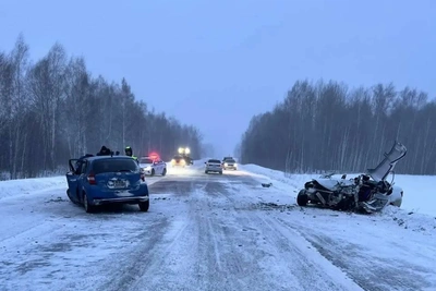 Погибшие в ДТП во время метели в Омской области