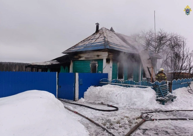 Возгорание произошло несколько дней назад | Источник: «СУ СК России по Омской области» / T.me