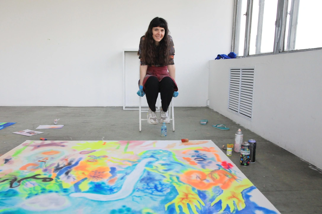 Выставка Анны Афониной в галерее pop/off/art | Источник: Евгения Зубченко