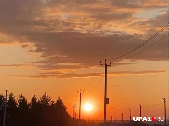 Высоченное небо в Булгаково. | Источник: Яна Пяева / UFA1.RU