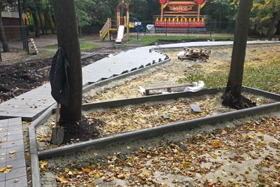 В Кузнецке продолжают реконструкцию центра