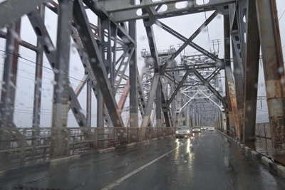 Авария на Императорском мосту в Ульяновске привела к затору