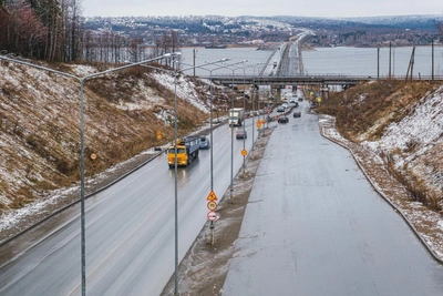 Solikamsk Tract closure at Chusovsky Bridge tonight; car detour