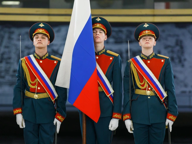 Звание «Гвардейский» присвоено указом Верховного главнокомандующего | Источник: Алексей Волхонский / V1.RU