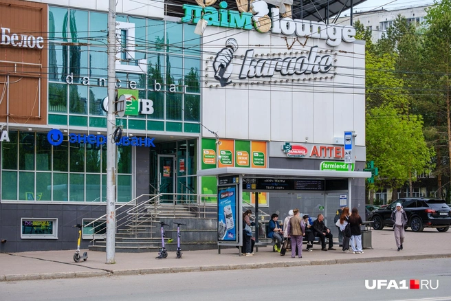 Сегодня просто небольшой навес | Источник: Булат Салихов / UFA1.RU