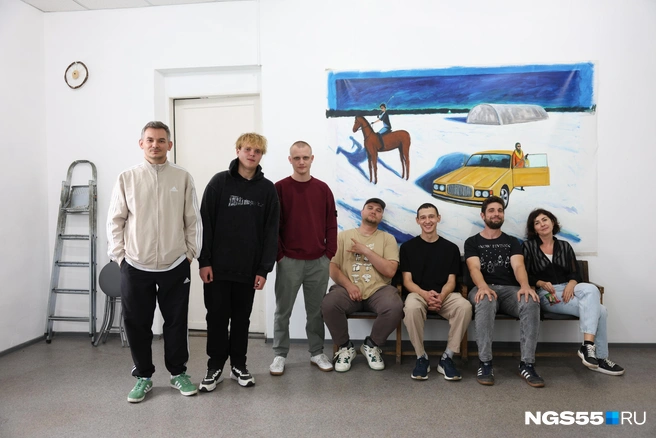 В пространстве мы застали не только резидентов, но и музыкантов с посетителями | Источник: Евгений Софийчук / NGS55.RU