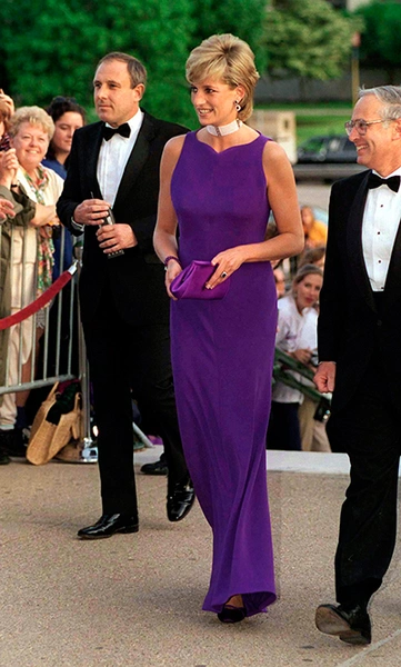 Леди Диана в Versace в Чикаго, 1996 г.