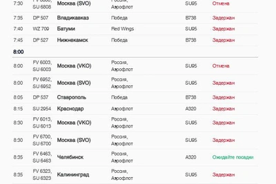 Пулково объявляет подготовку к обслуживанию рейсов