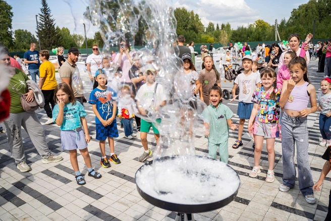 В экоквартале «На Кедровой» предусмотрено много активностей для детей | Источник: ГК «Расцветай»