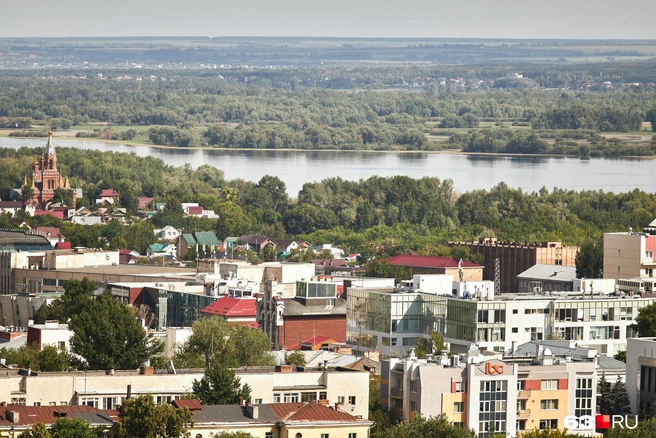 Поселок Запанской можно узнать по церкви Архангела Михаила, это последний дореволюционный храм Самары | Источник: Роман Данилкин / 63.RU