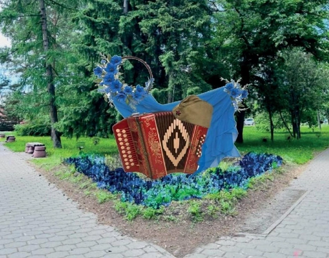 Композиция называется «Синий платочек» | Источник: Пресс-служба администрации Омска