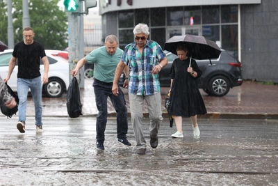 В Самарской области объявлен желтый уровень из-за ливня